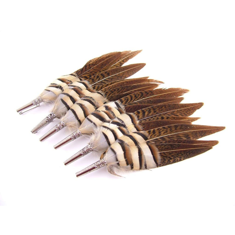 Feather Hat Pin - Partridge & Pheasant